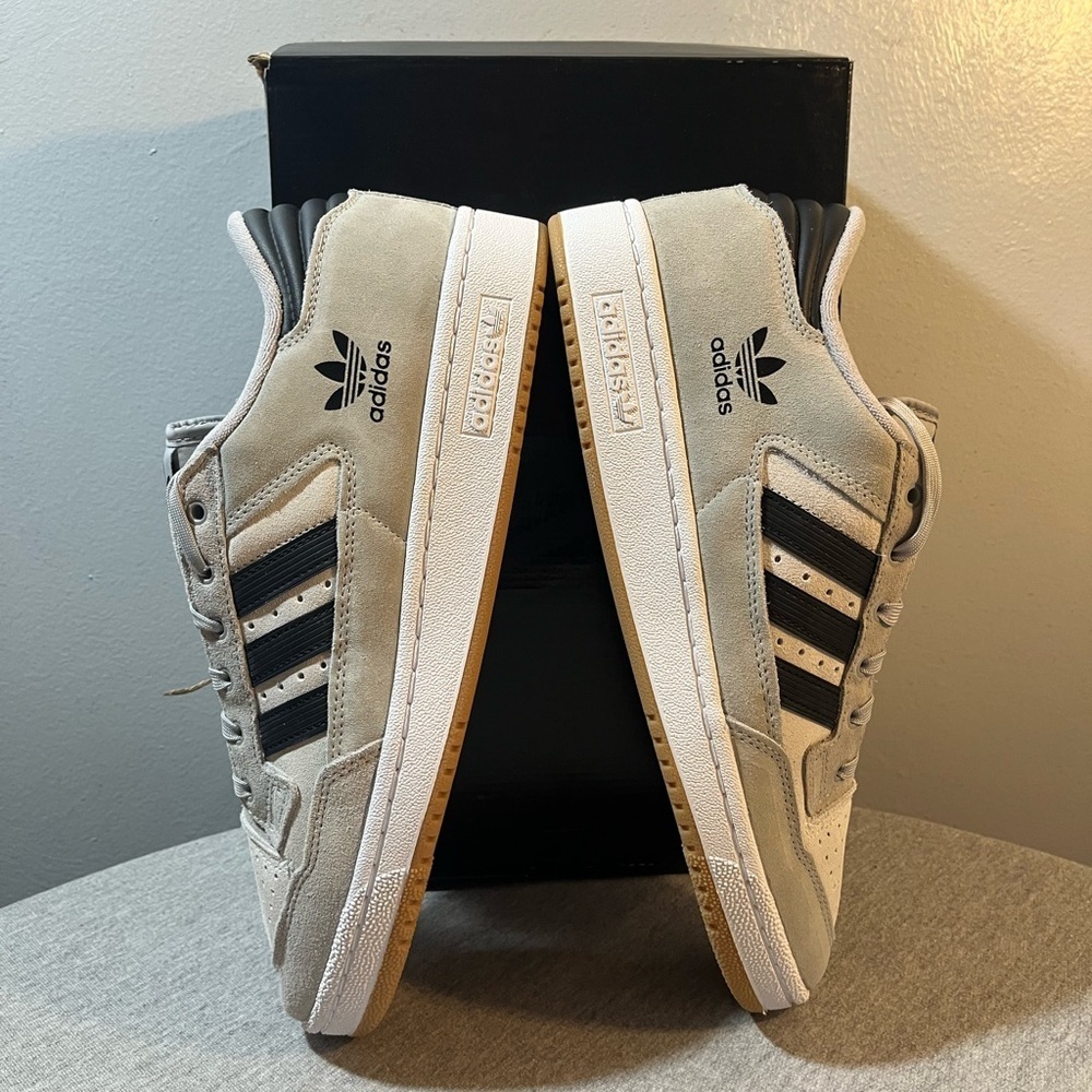 Adidas Centennial 85 Low ADV Grey Black Gum Sneaker Men's Shoe Size 11 - JQ5355‍ - Picture 7 of 11